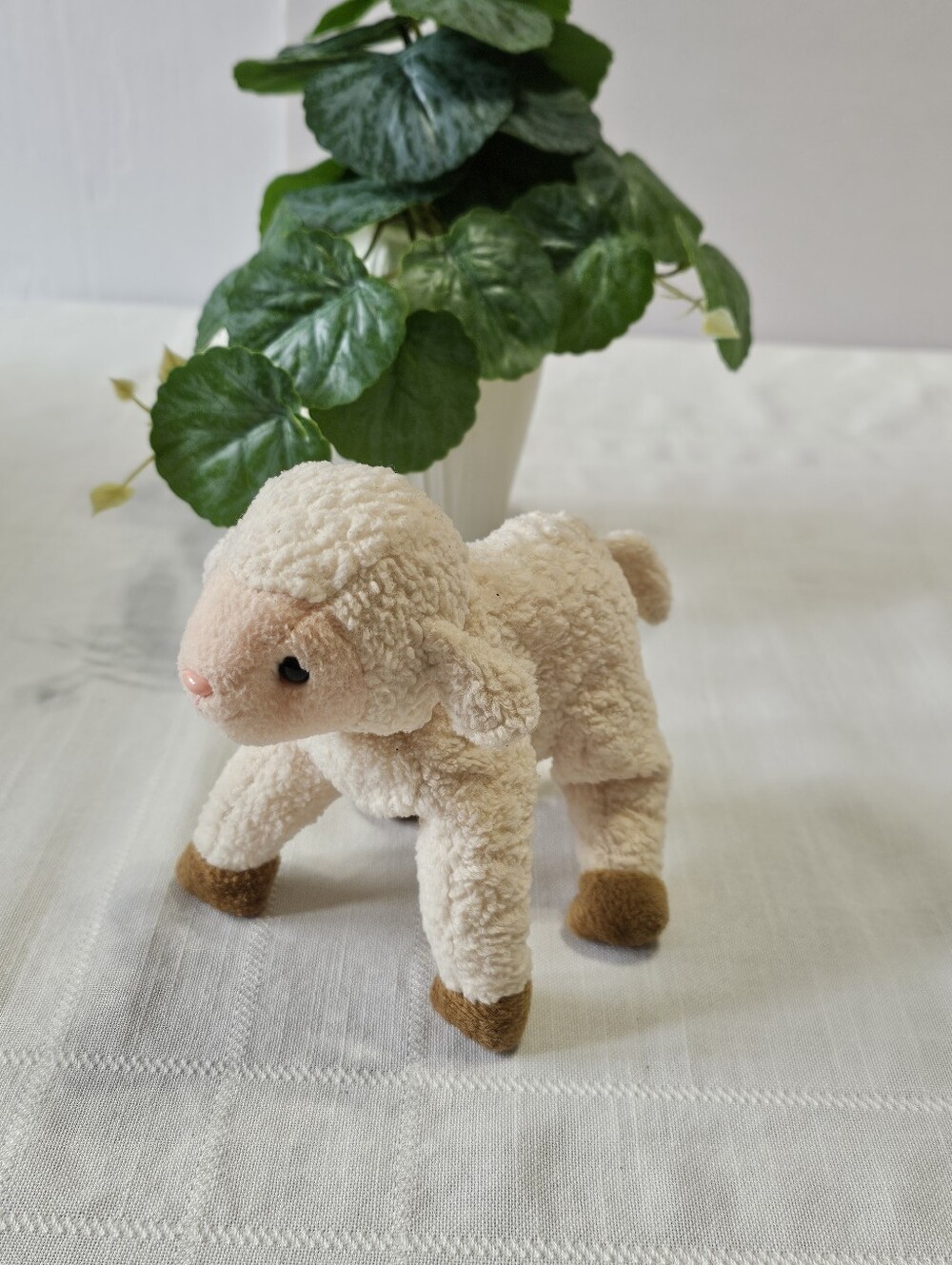 Ty Plush Lamb Stuffed Animal "Ewey